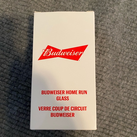 NiB Budweiser Home-run Beer Glass - Picture 2 of 8